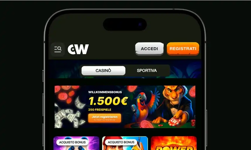 CashWin Casino App-Screenshot
